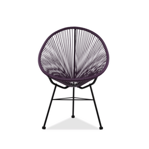 Reproduction of Acapulco Chair - Purple