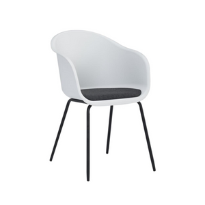 Colleen Dining Armchair - White