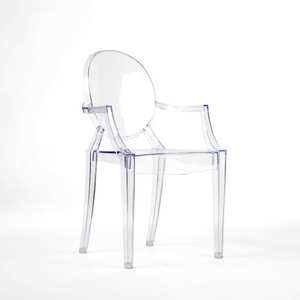 Reproduction of Philippe Starck Louis Ghost Armchair