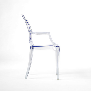 Reproduction of Philippe Starck Louis Ghost Armchair