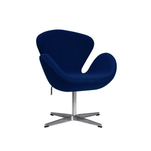 Lacey Swivel Lounge Chair - Blue