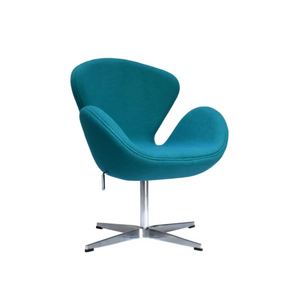 Lacey Swivel Lounge Chair - Teal